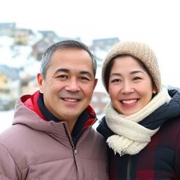 Portrait of Michael and Lisa Chen